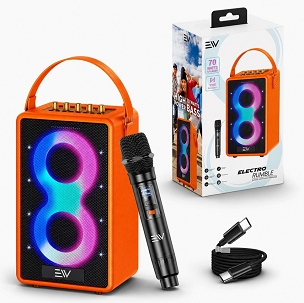Electro Rumble Portable 70W Bluetooth Party Speaker with Power Bass